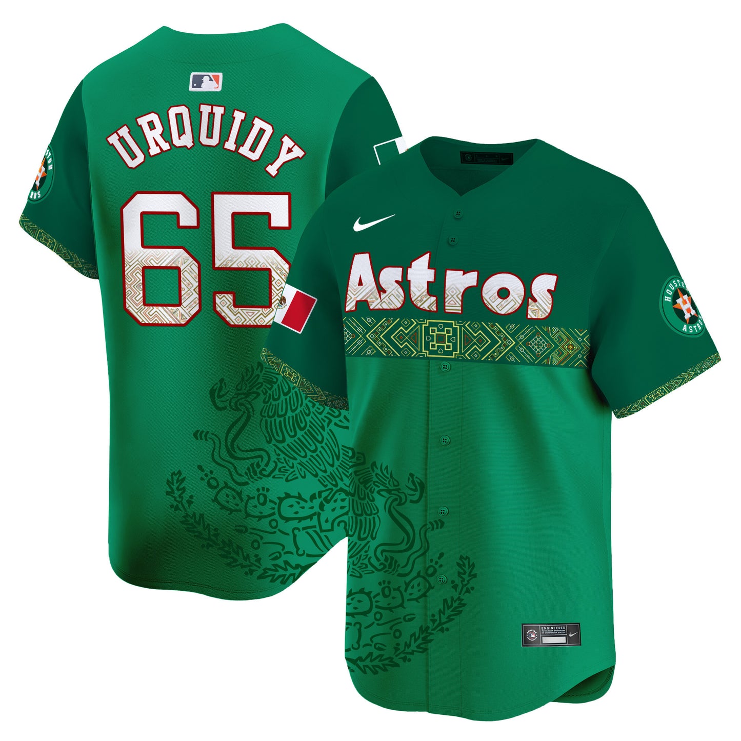 Astros Mexico Vapor Premier Limited Jersey V2 - Printed