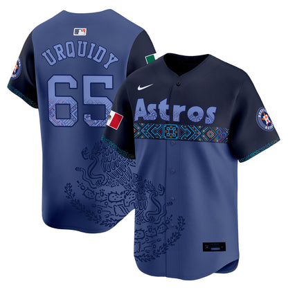 Astros Mexico Vapor Premier Limited Jersey V2 - Printed