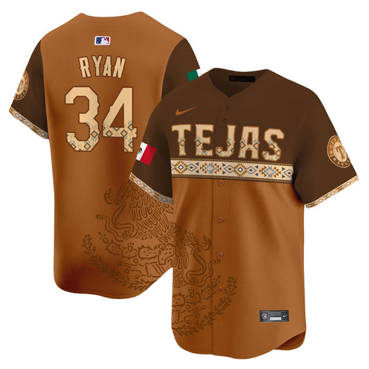 Texas Rangers Mexico Vapor Premier Limited Jersey - Printed