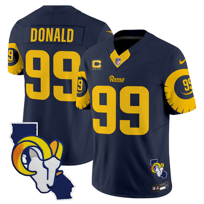 Rams Special Vapor Limited Jersey V2 - All Stitched