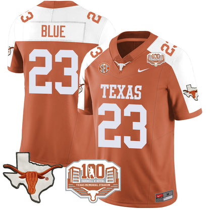 Texas Longhorns 2024 Vapor Jersey - 100 years of Darrell K Royal - All Stitched