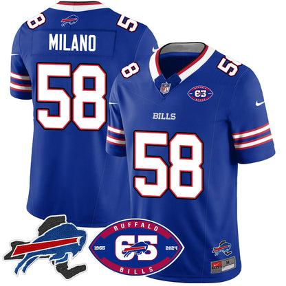 Bills 1959 - 2024 - The Bills Jersey - All Stitched