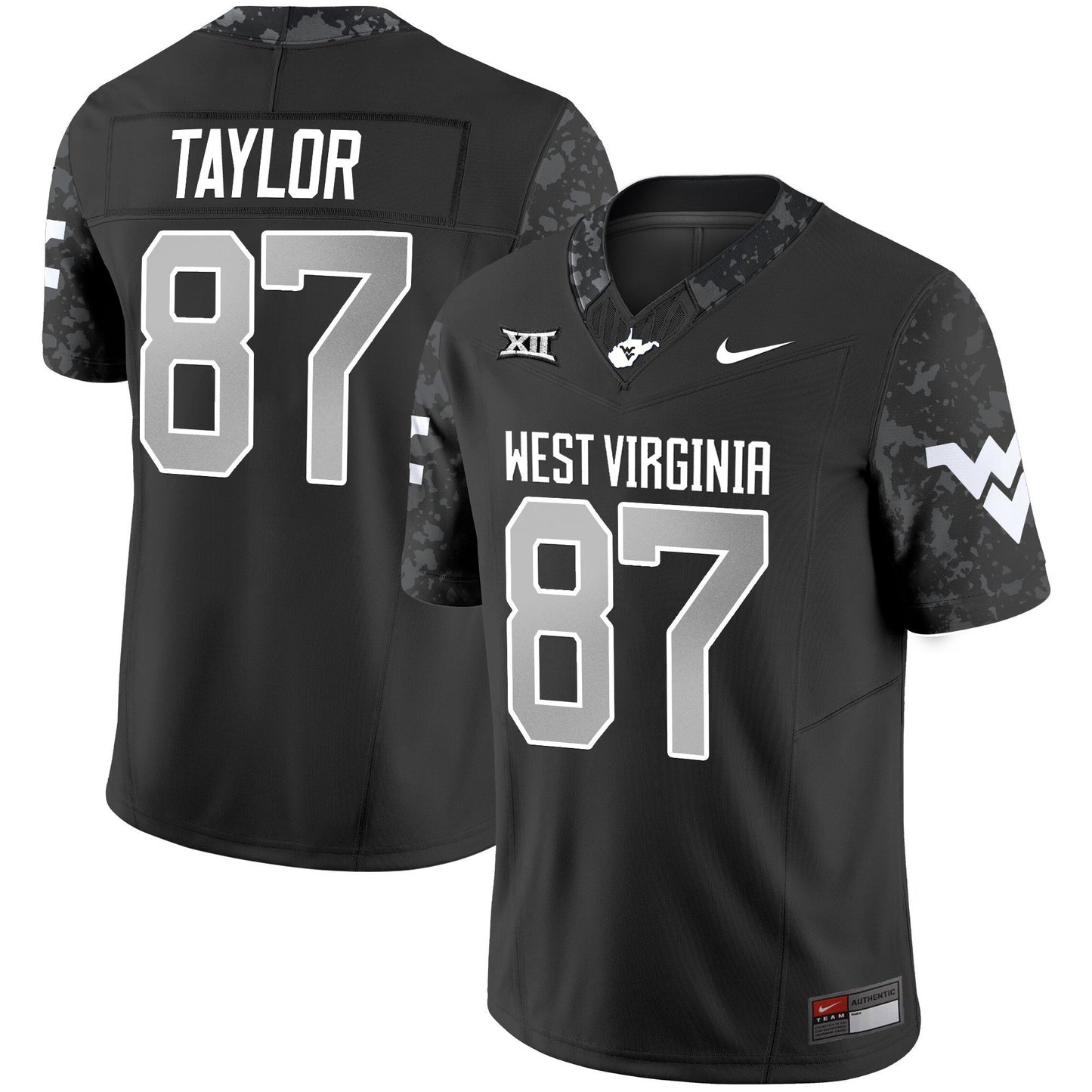 West Virginia Mountaineers 2024 Vapor Limited Jersey V2 - All Stitched
