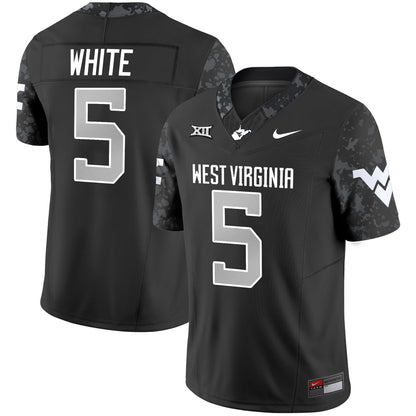 West Virginia Mountaineers 2024 Vapor Limited Jersey V2 - All Stitched