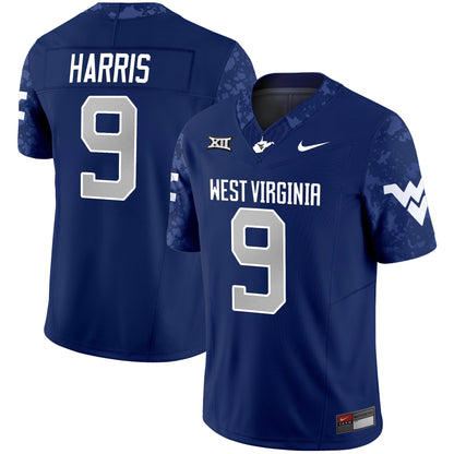 West Virginia Mountaineers 2024 Vapor Limited Jersey V2 - All Stitched