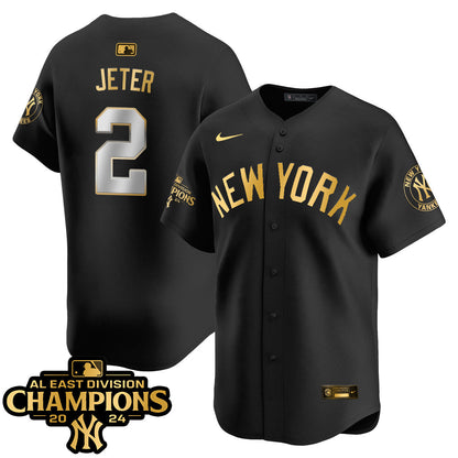 Yankees 2024 AL East Champions Jersey - All Stitched 409VTHNJS032