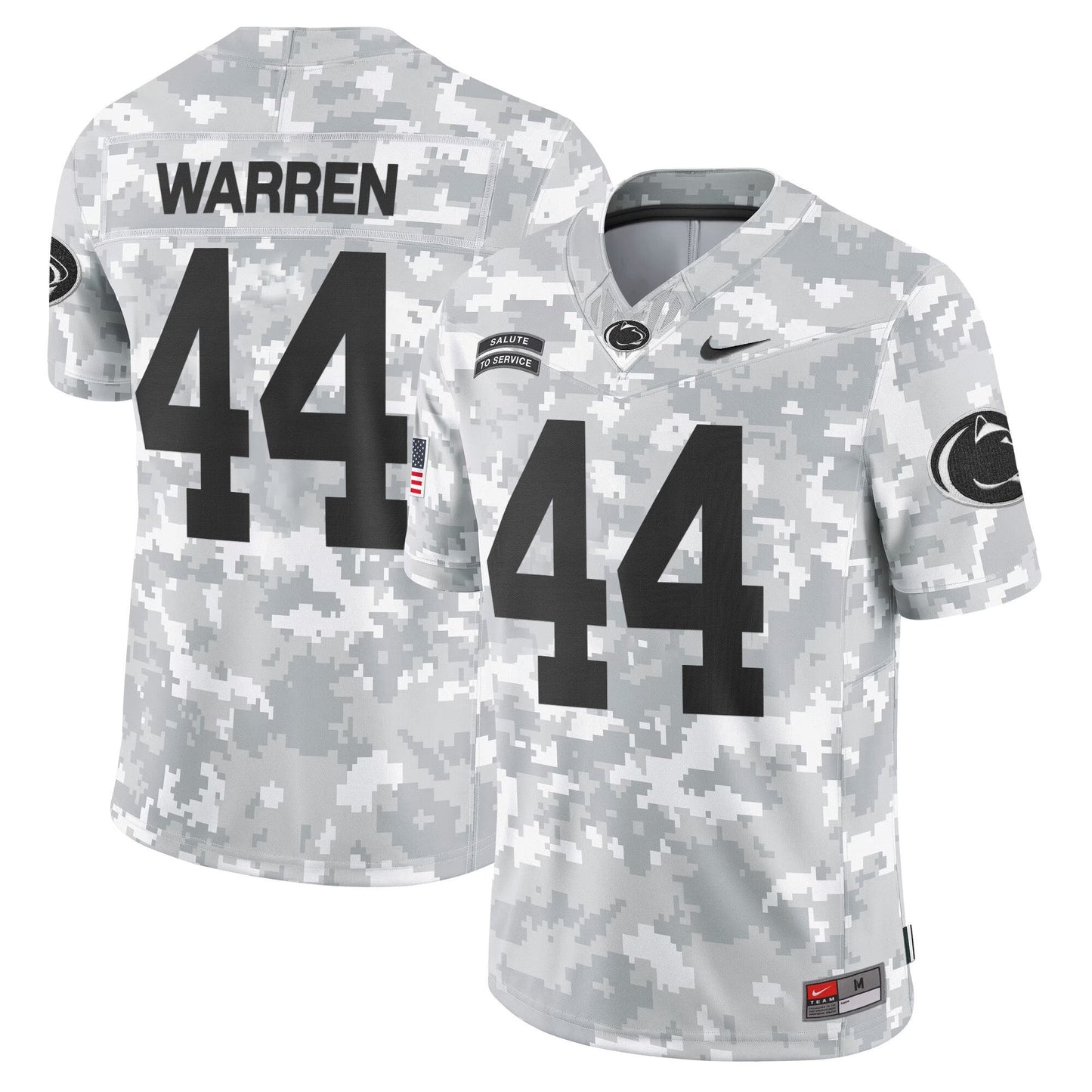Penn State Nittany Lions 2024 Salute to Service Vapor Limited Jersey - Arctic Camo - All Stitched