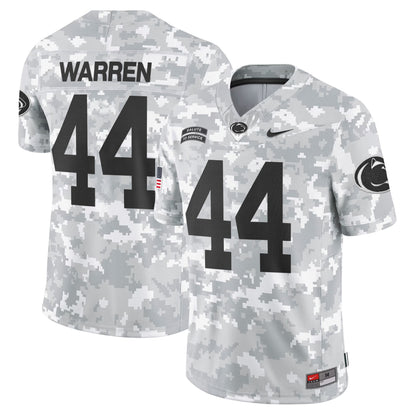 Penn State Nittany Lions 2024 Salute to Service Vapor Limited Jersey - Arctic Camo - All Stitched