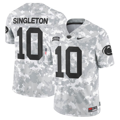 Penn State Nittany Lions 2024 Salute to Service Vapor Limited Jersey - Arctic Camo - All Stitched