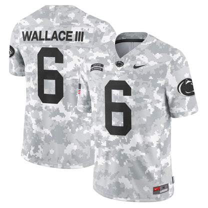 Penn State Nittany Lions 2024 Salute to Service Vapor Limited Jersey - Arctic Camo - All Stitched