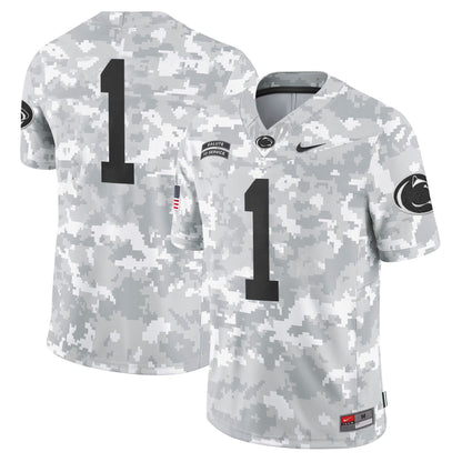 Penn State Nittany Lions 2024 Salute to Service Vapor Limited Jersey - Arctic Camo - All Stitched