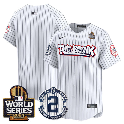 Yankees The Bronx 2024 World Series Vapor Premier Limited Jersey V2 - All Stitched