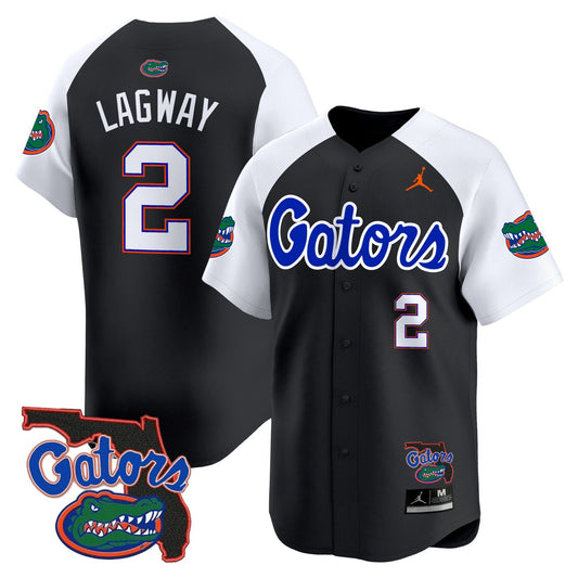 Florida Gators 2024 Florida Patch Vapor Baseball Jersey - All Stitched