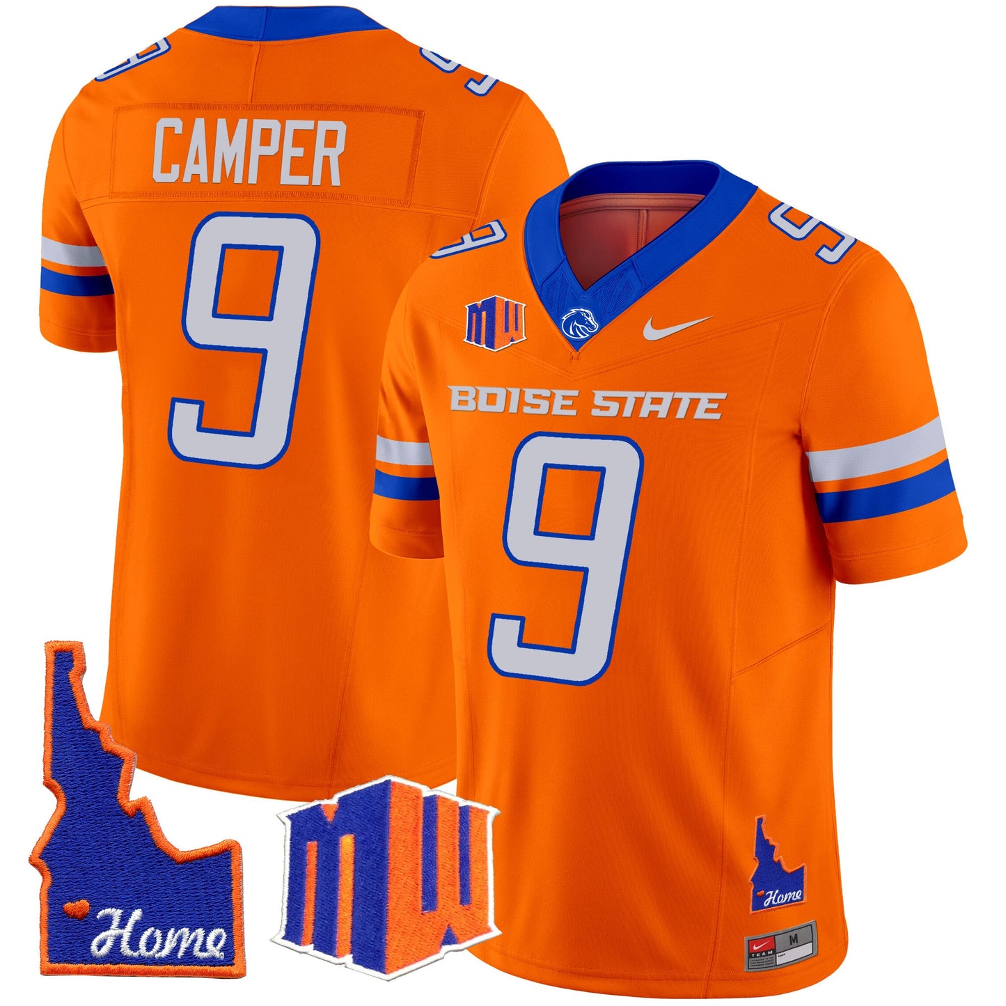 Boise State Broncos 2024 Home Patch Vapor Limited Jersey - All Stitched