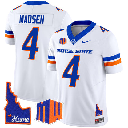 Boise State Broncos 2024 Home Patch Vapor Limited Jersey - All Stitched