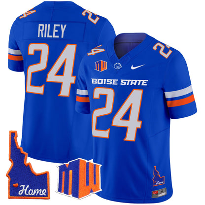 Boise State Broncos 2024 Home Patch Vapor Limited Jersey - All Stitched