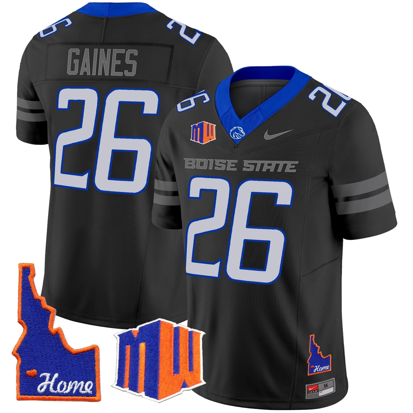 Boise State Broncos 2024 Home Patch Vapor Limited Jersey - All Stitched