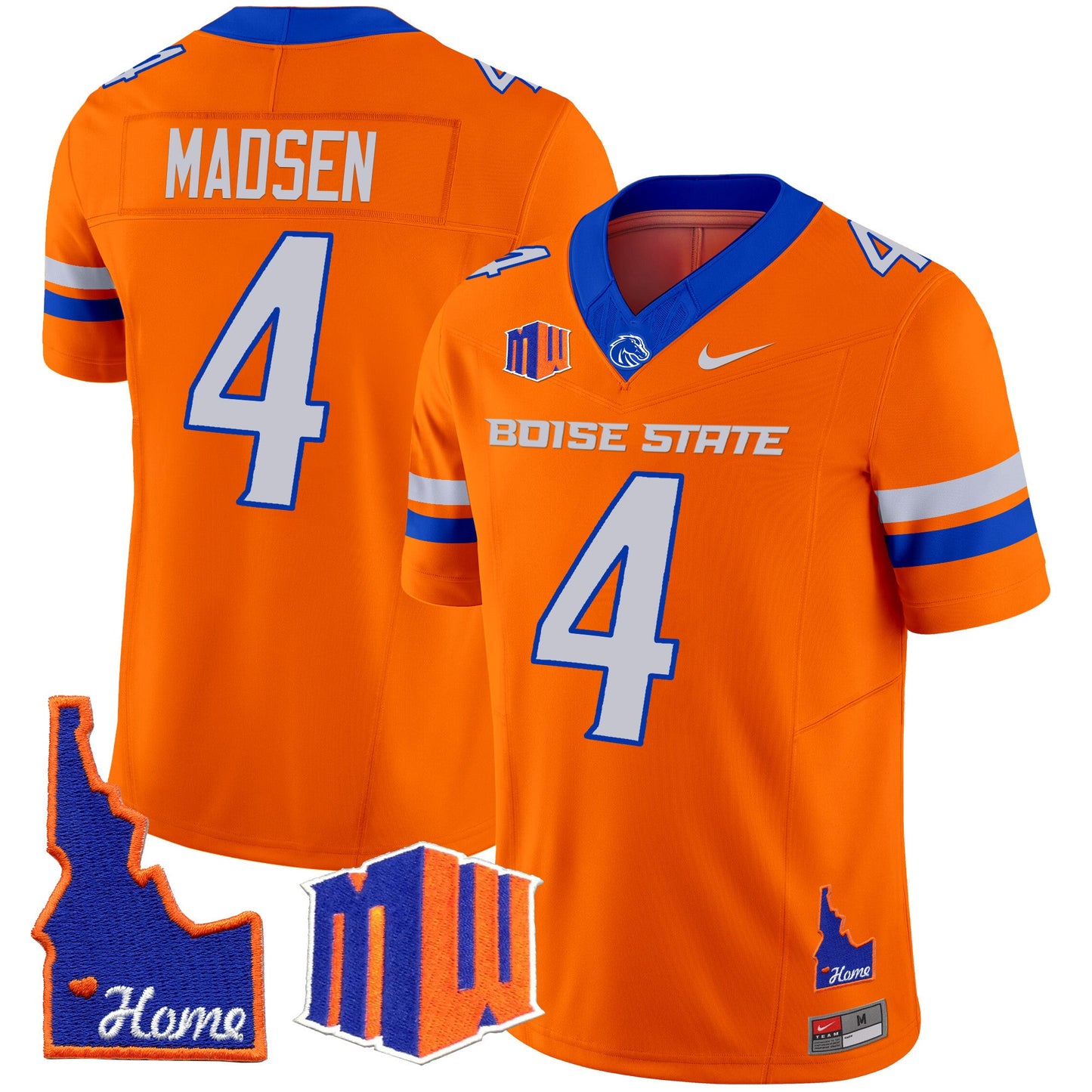 Boise State Broncos 2024 Home Patch Vapor Limited Jersey - All Stitched