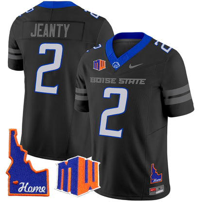 Boise State Broncos 2024 Home Patch Vapor Limited Jersey - All Stitched