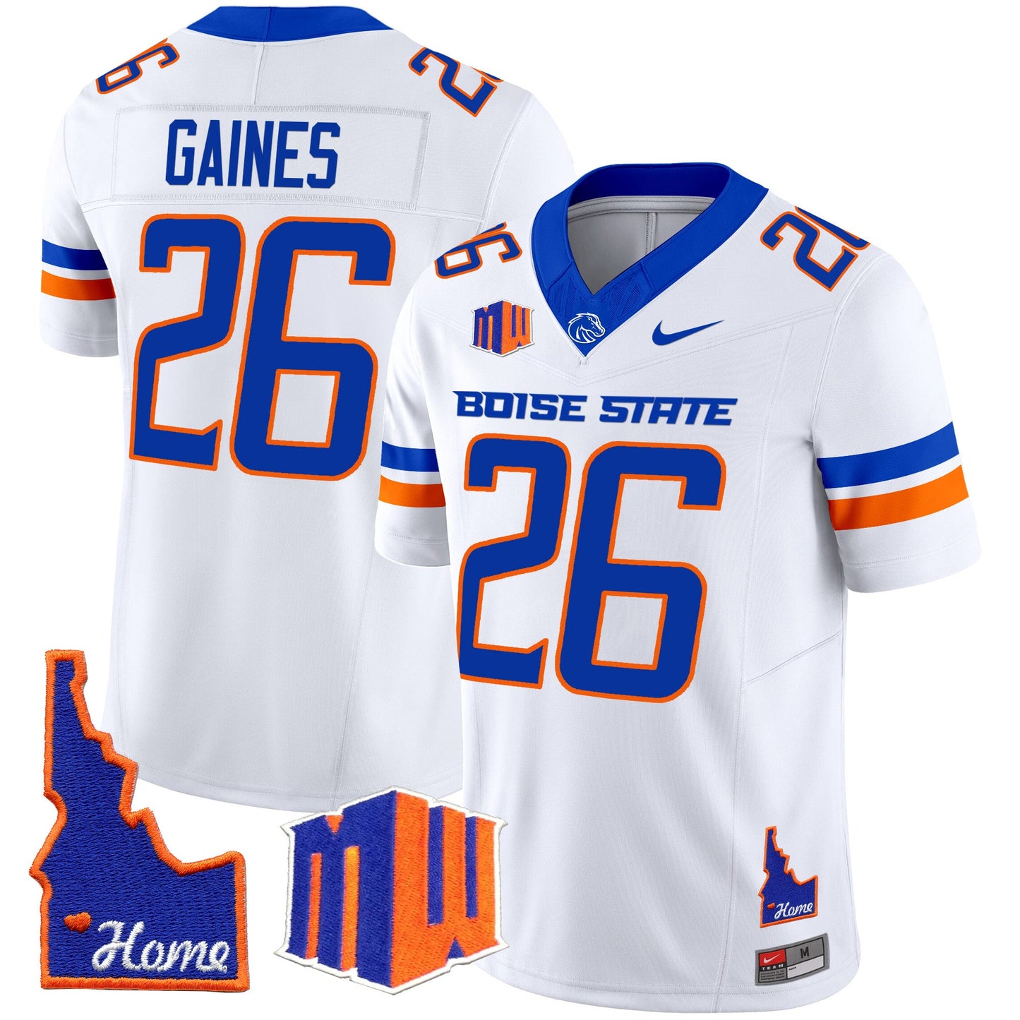 Boise State Broncos 2024 Home Patch Vapor Limited Jersey - All Stitched