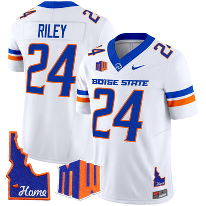 Boise State Broncos 2024 Home Patch Vapor Limited Jersey - All Stitched