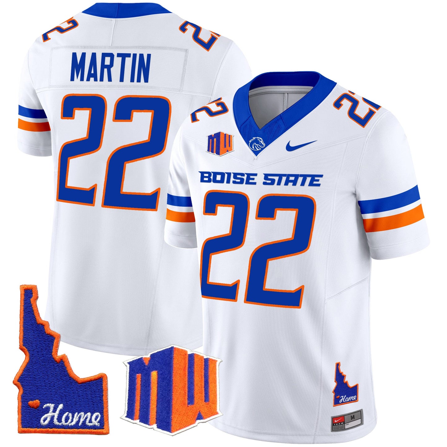 Boise State Broncos 2024 Home Patch Vapor Limited Jersey - All Stitched
