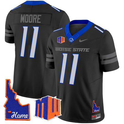 Boise State Broncos 2024 Home Patch Vapor Limited Jersey - All Stitched