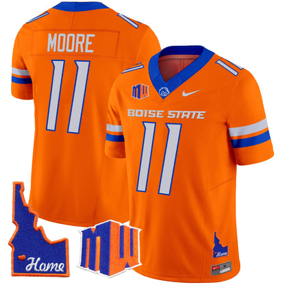 Boise State Broncos 2024 Home Patch Vapor Limited Jersey - All Stitched