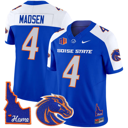Boise State Broncos 2024 Home Patch Vapor Limited Jersey - All Stitched