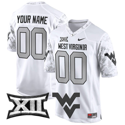 West Virginia Mountaineers 2024 Game Custom Jersey - All Stitched