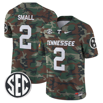 Tennessee Volunteers 2024 Military Vapor Limited Jersey V2 - All Stitched