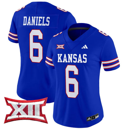 Women's Kansas Jayhawks 2024 Vapor Limited Jersey V2 - All Stitched