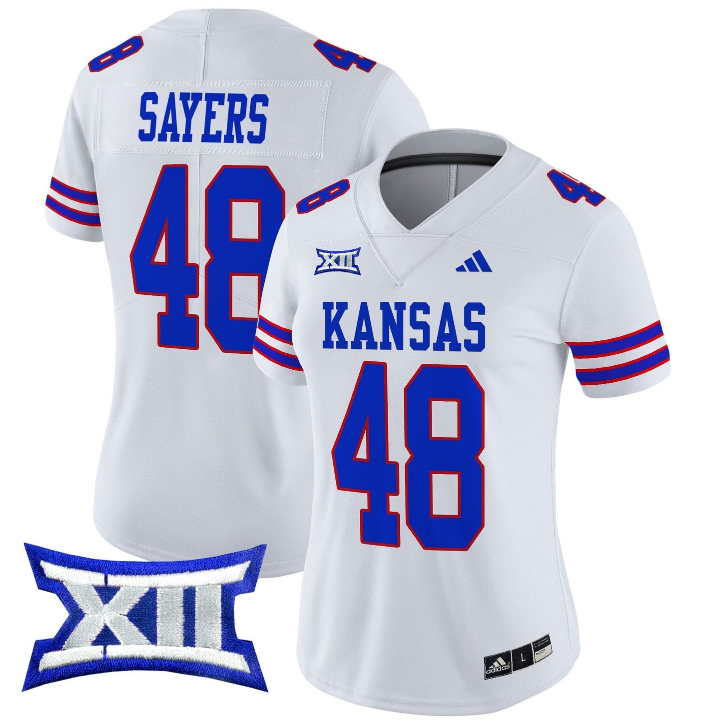 Women's Kansas Jayhawks 2024 Vapor Limited Jersey V2 - All Stitched