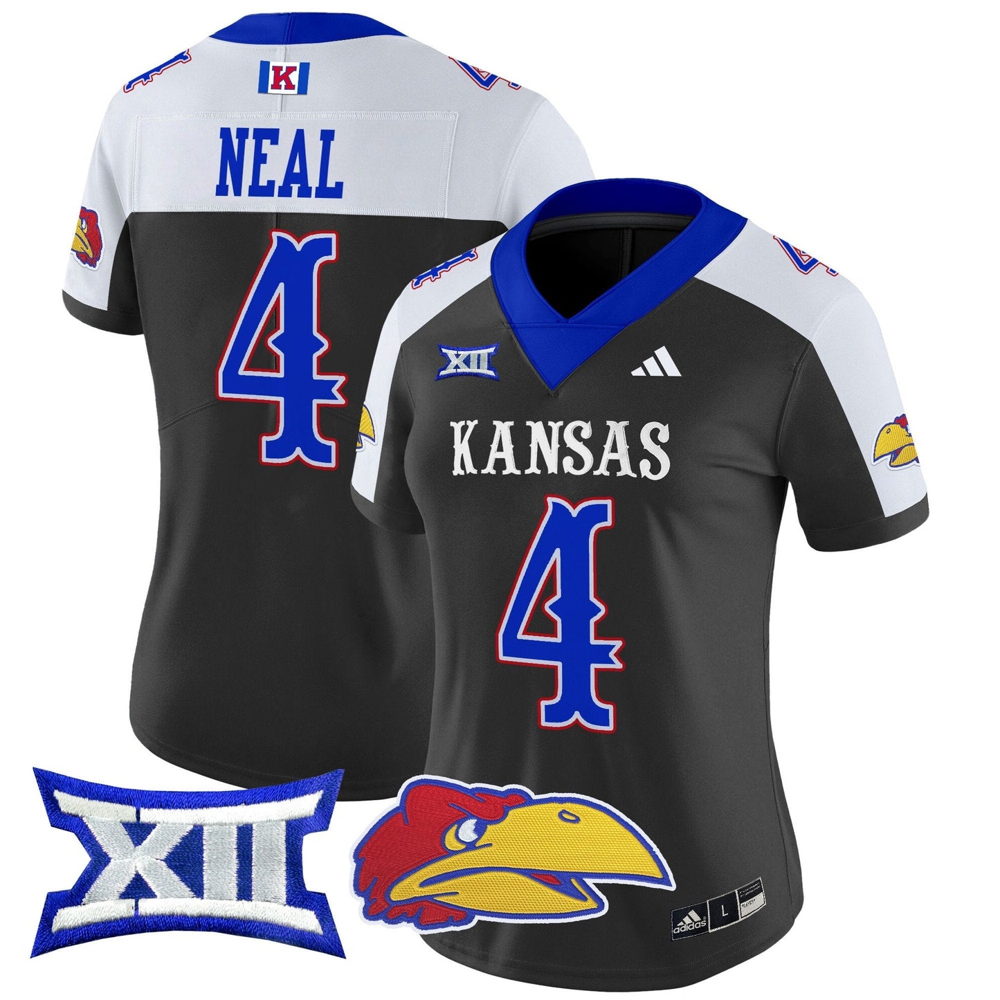 Women's Kansas Jayhawks 2024 Vapor Limited Jersey V2 - All Stitched