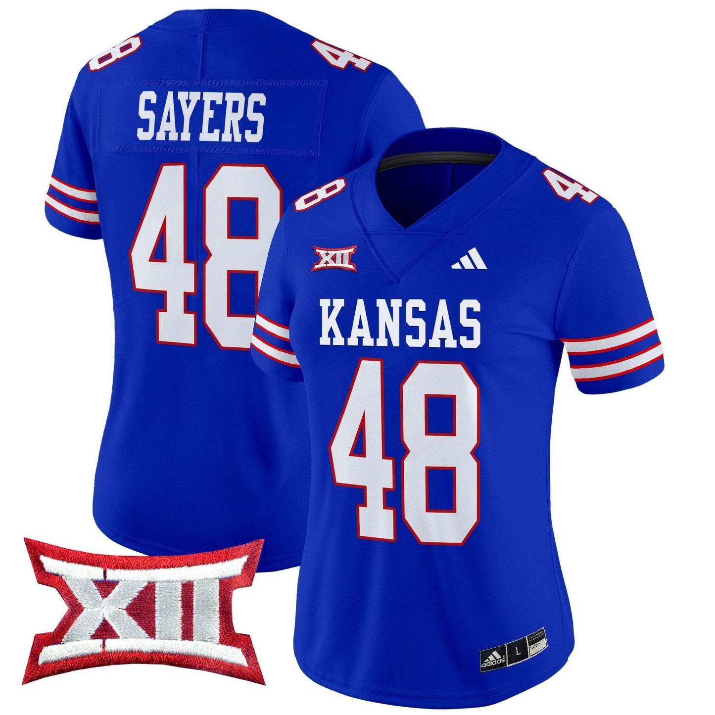 Women's Kansas Jayhawks 2024 Vapor Limited Jersey V2 - All Stitched