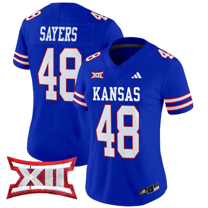 Women's Kansas Jayhawks 2024 Vapor Limited Jersey V2 - All Stitched