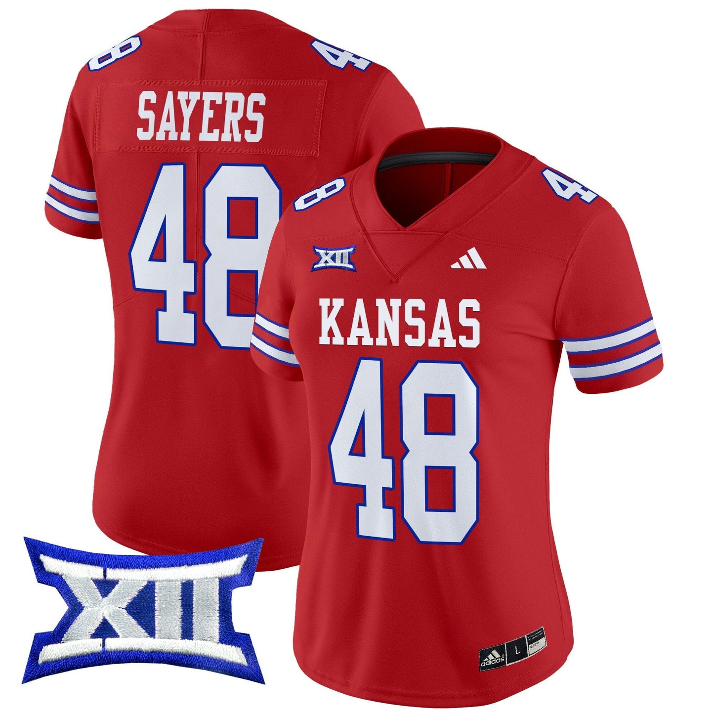 Women's Kansas Jayhawks 2024 Vapor Limited Jersey V2 - All Stitched