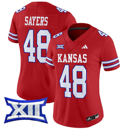 Women's Kansas Jayhawks 2024 Vapor Limited Jersey V2 - All Stitched