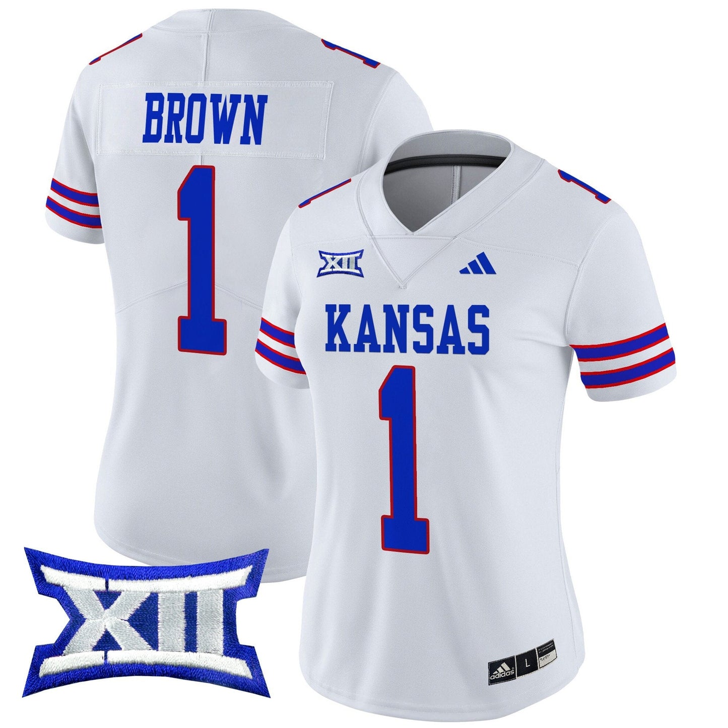 Women's Kansas Jayhawks 2024 Vapor Limited Jersey V2 - All Stitched