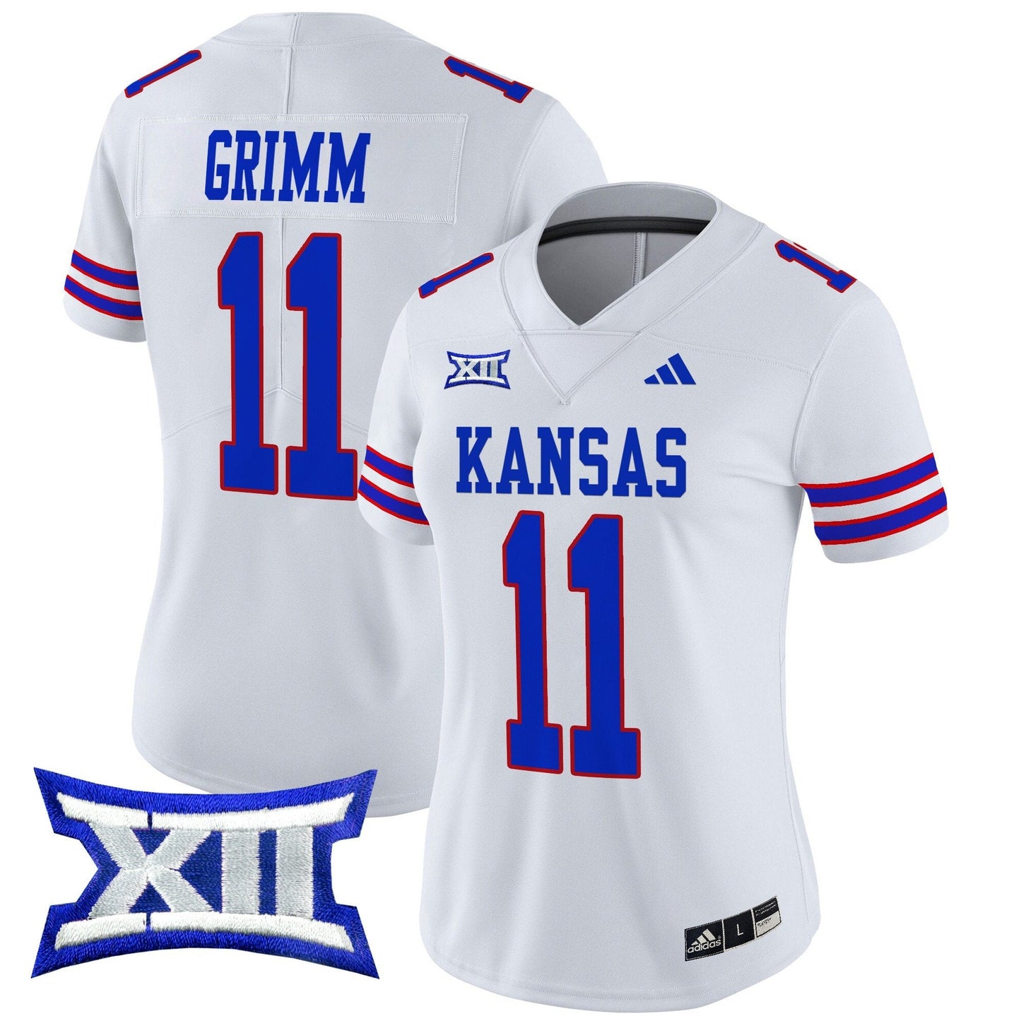 Women's Kansas Jayhawks 2024 Vapor Limited Jersey V2 - All Stitched