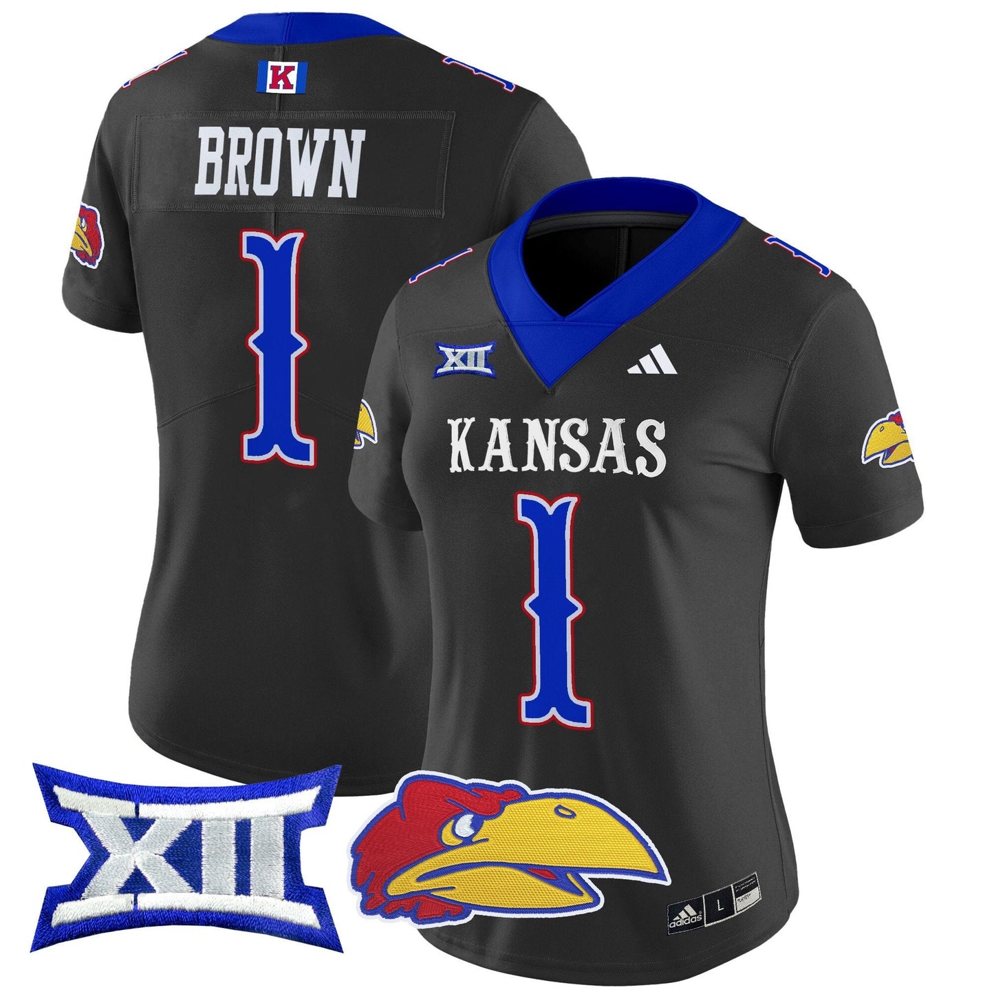 Women's Kansas Jayhawks 2024 Vapor Limited Jersey V2 - All Stitched