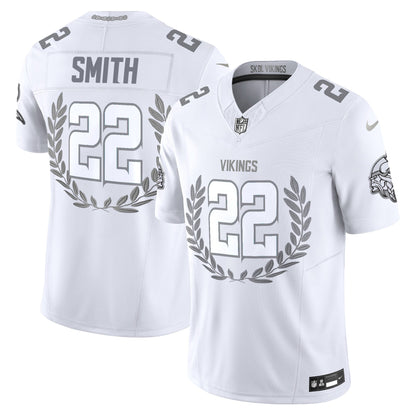 Minnesota Vikings Platinum MVP Vapor Limited Jersey - All Stitched