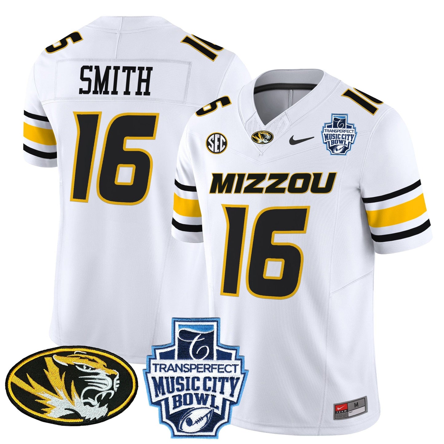 Missouri Tigers 2024 Music City Bowl Vapor Limited Jersey - All Stitched