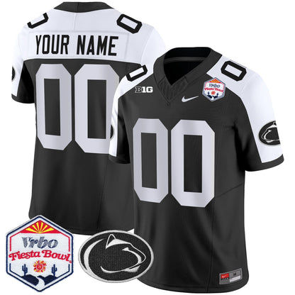 Penn State Nittany Lions 2024 The Fiesta Bowl Patch Vapor Limited Custom Jersey - All Stitched
