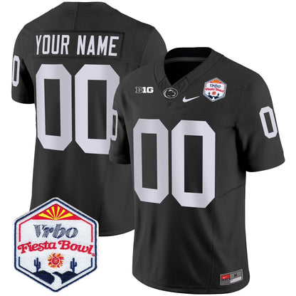 Penn State Nittany Lions 2024 The Fiesta Bowl Patch Vapor Limited Custom Jersey - All Stitched