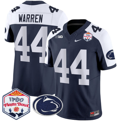 Penn State Nittany Lions 2024 The Fiesta Bowl Patch Vapor Limited Jersey - All Stitched