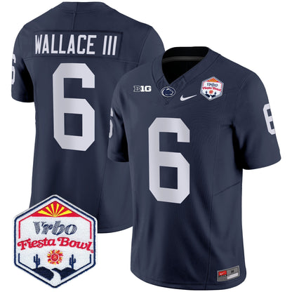 Penn State Nittany Lions 2024 The Fiesta Bowl Patch Vapor Limited Jersey - All Stitched