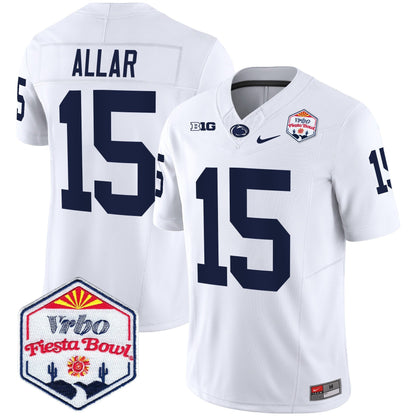 Penn State Nittany Lions 2024 The Fiesta Bowl Patch Vapor Limited Jersey - All Stitched