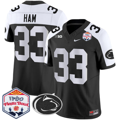 Penn State Nittany Lions 2024 The Fiesta Bowl Patch Vapor Limited Jersey - All Stitched