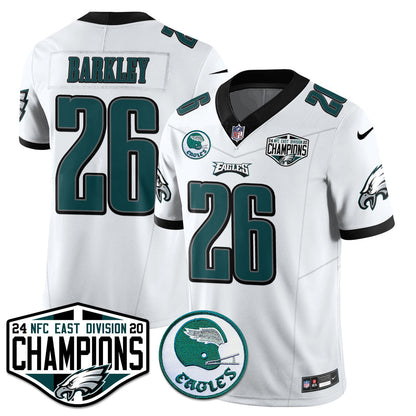 Philadelphia Ealges 2024 NFC East Division Champions Jersey - All Stitched